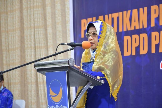 
					Ketua Dewan Pakar Dewan Pimpinan Wilayah (DPW) Partai Nasdem Sulawesi Tengah, Nilam Sari Lawira