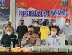 Polres Binjai Berhasil Gagalkan 13kg Sabu Siap Sebar Di Aceh
