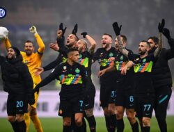 Inter Milan Pastikan Juara Paruh Musim Liga Seri A Italy