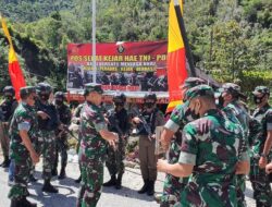 Kunjungan Hari Kedua, Danrem 132 Tadulako : Waspada Dan Periksa Warga Yang Melintasi Pos Sekat