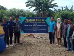LPBI NU Dan FSPPG Bangun Rumah Sederahana Di Desa Wani II