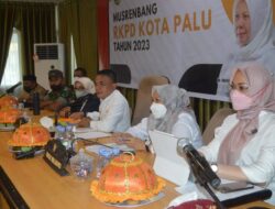 Walikota Palu H.Hadianto Rasyid, Buka Pelaksanaan Musrenbang RKPD Tahun 2023