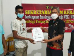 Dihari Nyepi, 2 Warga Binaan Lapas Parigi Dapat Remisi