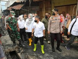Gerak Cepat, Walikota Palu Ingin Pulihkan Pedagang Pasar Inpres Manonda Paska Kebakaran