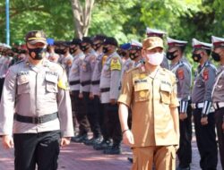 Yasin Pimpin Apel Gelar Pasukan Operasi Ketupat
