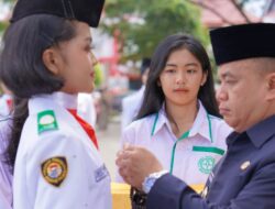 Hadianto Rasyid Resmi Kukuhkan Anggota Paskibraka Kota Palu Tahun 2022