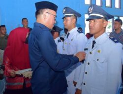 Bupati Morut, Delis Lantik 9 Kades. Ini Pesannya :
