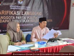Sudah 72 Masyarakat Yang Melaporkan di Catut Namanya Oleh Parpol di KPU Donggala