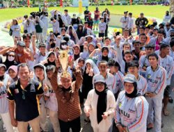 Kota Palu Keluar Sebagai Juara Umum POPDA Morowali. Hadianto Rasyid : Prestasi Membanggakan