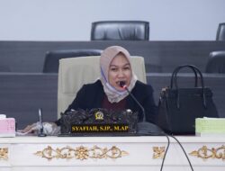 Syafiah Basir Berterima Kasih Kepada Ketua BK DPRD Donggala