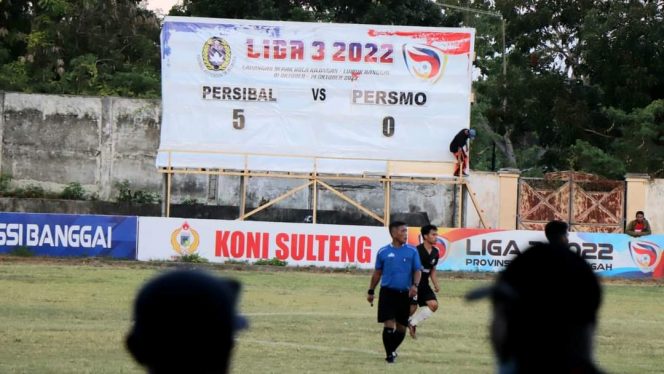 
					Laga Perdana Liga 3 Rayon Sulteng, Persibal Banggai Luwuk Bantai Persmo Moutong 5-0