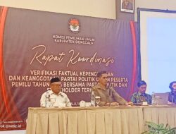 Jelang Verifikasi Faktual, KPU Donggala Gelar Rakor Bersama Parpol dan Stakeholder