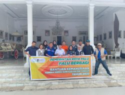 Pemkot Palu Serahkan Bantuan Uang Tunai 324juta Untuk Korban Gempa Cianjur