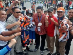 Sabet 4 Medali Emas, Kontingen Kota Palu Juara Umum Pada Cabor Balap Motor di Porprov IX Banggai