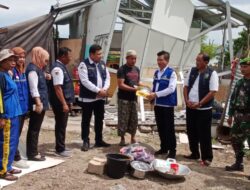 Gerak Cepat, Dinsos Kota Palu Salurkan Logistik ke Korban Dampak Angin Kencang di Balaroa