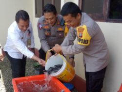 DKP Donggala Apresiasi Polres Donggala Budidaya Ikan Lele