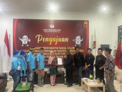 KPU Donggala Kembalikan Dokumen Pengajuan Bacaleg Partai Gelora
