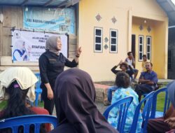 Tempuh Akses Jalan Rusak, Syafiah Jaring Aspirasi di Dacil Dusun 5 Sigarongga Alindau