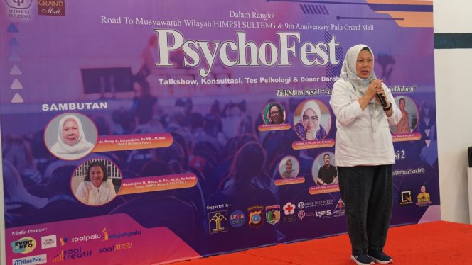 
					Wakil Wali Kota Palu, Reny Lamadjido. Photo : Humas Pemkot Palu.