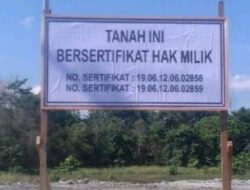 Oknum ASN Morowali Diduga Serobot Lahan Bersertifikat.