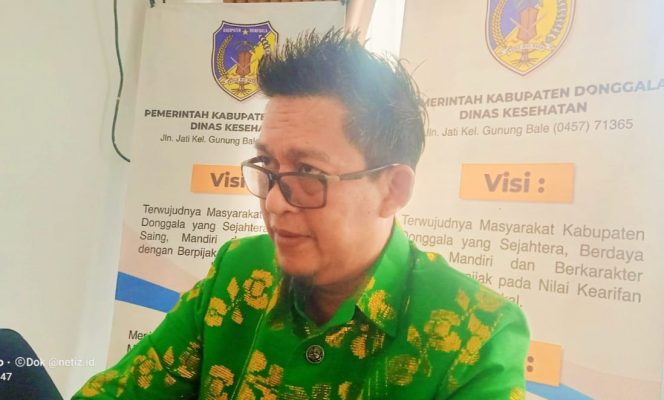 
					Kepala Dinas Kesehatan Kabupaten Donggala, Dr. Syahriar. Photo : netiz.id