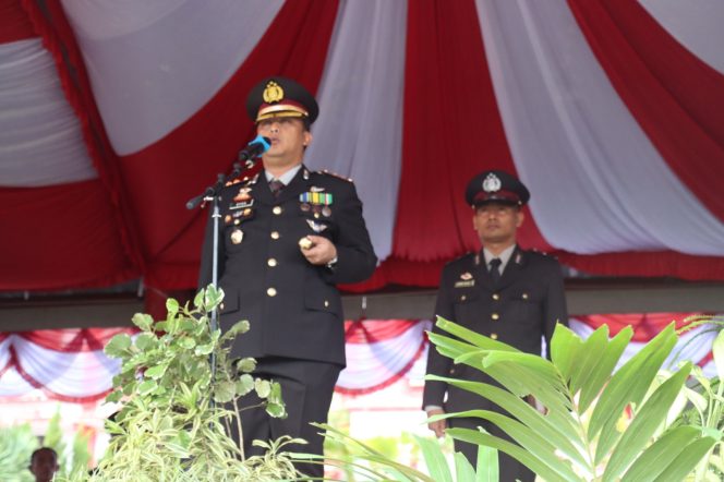 
					Upacara Hari Bhayangkara ke-77, Polres Donggala Komitmen Layani Masyarakat dengan Presisi