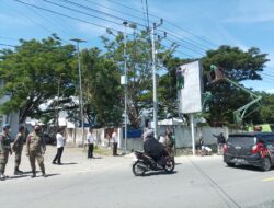 Pemkot Palu Gelar Penertiban Reklame di Berbagai Titik