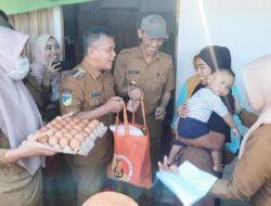 Wali Kota Palu Hadianto Rasyid Salurkan Bantuan Stunting bagi Warga