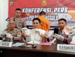 Polisi Donggala Tangkap Pengedar Sabu-sabu di Desa Tompe