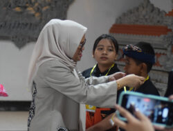 Irmayanti Pettalolo, Lepas Kontingen Kota Palu untuk UDG XV Tingkat Provinsi Sulteng
