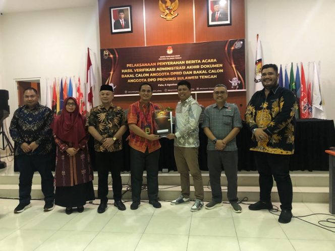 
					Kpu Sulteng Umumkan DCS,  Bacaleg PPP TMS Terbanyak Ketiga