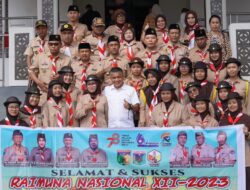 Wali Kota Palu Dukung Prestasi Anak-Anak Pramuka di Raimuna Nasional 2023