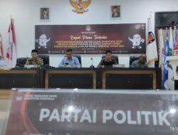 KPU Donggala Umumkan DCS, 503 Bacaleg Lolos, 57 Dinyatakan Gugur