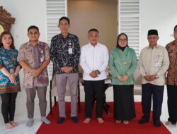 Wali Kota Hadianto Rasyid Sambut Kunjungan Jajaran Komisioner KPU Palu