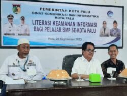 Pemkot Palu Dorong Keamanan Informasi di Tingkat Pelajar SMP