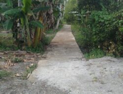 Rabat Beton Desa Bambarimi Diduga Mangkrak, Kejari Donggala Dalami Laporan