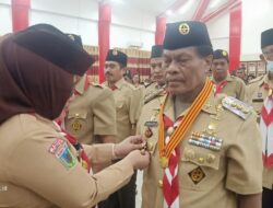 Diakhir Masa Jabatan Bupati, Kasman Lassa Dilantik Jadi Ketua Kwarcab Donggala