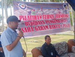 Yasin Sebut Potensi Produksi Garam di Donggala Sangat Besar