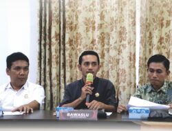 Hadiri Pleno DCT KPU, Bawaslu Donggala Ingatkan Parpol Peserta Pemilu