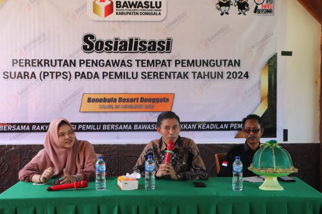 
					Bawaslu Donggala Memulai Sosialisasi Perekrutan Pengawas TPS untuk Pemilu 2024