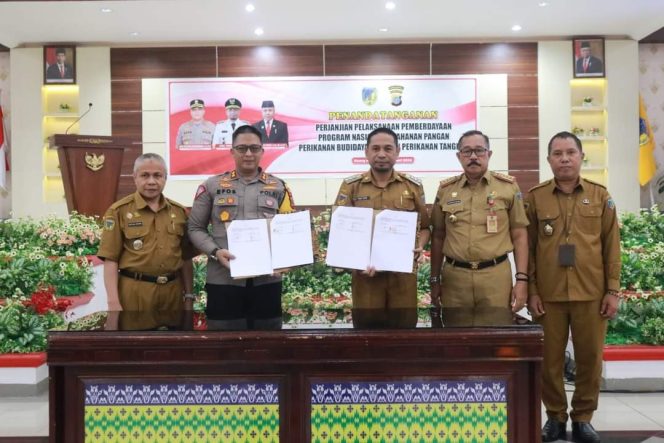 
					Sinergi Perkuat Ketahanan Pangan, Bupati Donggala dan Polres Jalin Kerjasama
