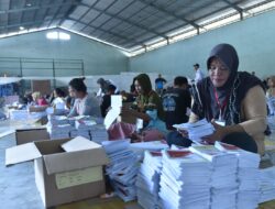 KPUD Donggala Tuntaskan Pelipatan 2 Jenis Surat Suara
