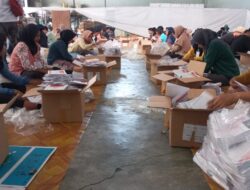 KPUD Donggala Mulai Pelipatan Surat Suara Pemilu