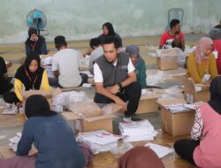 Ketua Bawaslu Donggala, Abdul Salim, Pimpin Pengawasan Ketat Pelipatan Surat Suara
