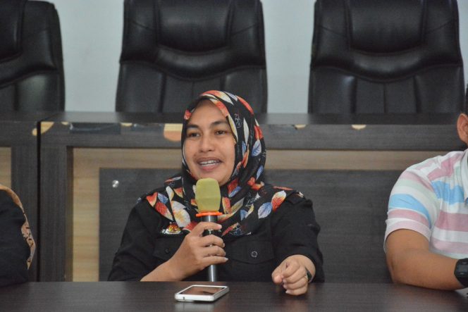 
					Ketua Komisi Pemilihan Umum Daerah (KPUD) Donggala, Nurbia. Photo: Humas KPUD Donggala.