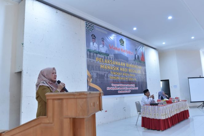 
					Wakil Wali Kota Palu Buka Pelaksanaan Bimbingan Manasik Haji Reguler 2024