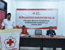 Moh Yasin Kembali Nahkodai PMI Donggala periode 2024-2029