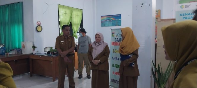 
					suasana saat Wakil Wali Kota Palu, Reny Lamadjido melakukan sidak di sejumlah OPD pasca libur lebaran pada Selasa (16/04/24). Photo: TIM