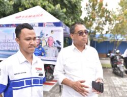 Disnakertrans Sulteng Gelar Layanan Servis Gratis Bagi Pekerja Bersama Yamaha Akai Jaya Motor