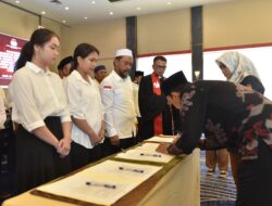 138 PPS Resmi dilantik KPU Kota Palu untuk Pilkada 2024